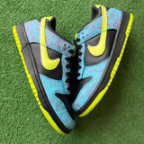 Nike Acid Wash Baltic Blue Low Dunks Size 5.5Y