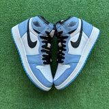 Jordan University Blue Black 1s Size 6.5Y
