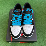 Jordan Dark Powder Blue Low 1s Size 5Y