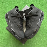 Jordan Black Cat 4s Size 7Y