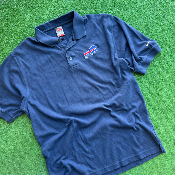 Vintage Buffalo Bills Nike Polo Size L