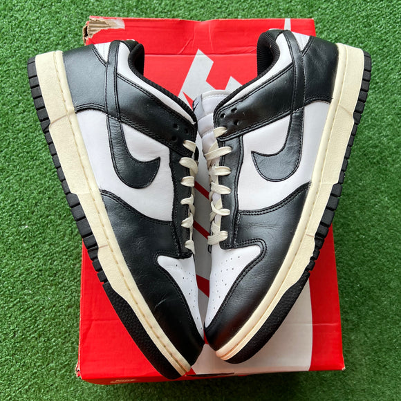Nike Vintage Black Low Dunks Size 11W/9.5M