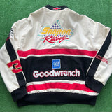 Vintage Jeff Hamilton Dale Earnhardt NASCAR Jacket Size XXL