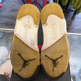 Jordan Metallic White 5s Size 11.5