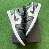Jordan Green Toe Low 1s Size 10.5