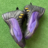Jordan Field Purple 12s Size 9