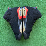 Jordan Black Infrared 6s Size 6Y