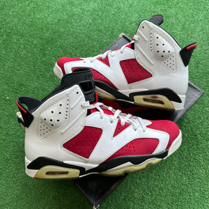 Jordan Carmine 6s Size 11