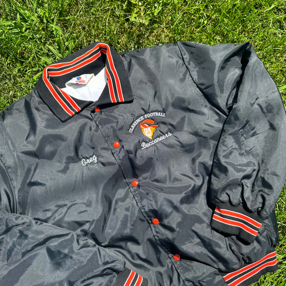 Vintage Clarence Buccaneers Football Jacket Size XL