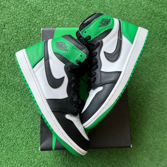 Jordan Lucky Green 1s Size 8