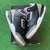 Jordan 2018 Black Cement 3s Size 11