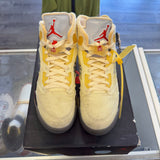 Jordan Off White Sail 5s Size 10.5
