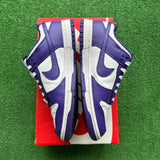Nike Court Purple Low Dunk Size 7.5