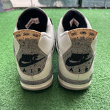 Jordan White Cement 4s Size 12