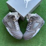 Jordan Wolf Grey 5s Size 13