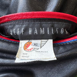 Vintage Buffalo Bills Jeff Hamilton Leather Jacket Size XL