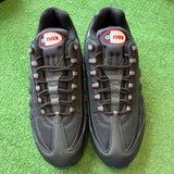 Nike Black University Red Air Max 95s Size 11