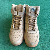 Nike Wheat Air Force 1 Highs Size 7Y