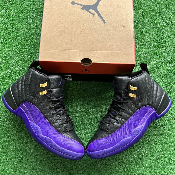 Jordan Field Purple 12s Size 10.5