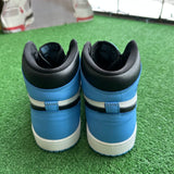 Jordan UNC Toe 1s Size 8.5