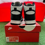 Nike Black White High Dunk Size 10.5
