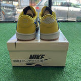 Jordan Travis Scott Canary Low 1s. Size 7W/5.5M