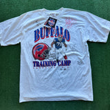 Vintage Buffalo Bills Autographed Training Camp Tee Size XL