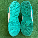 Nike Clear Jade Low Dunks Size 9.5