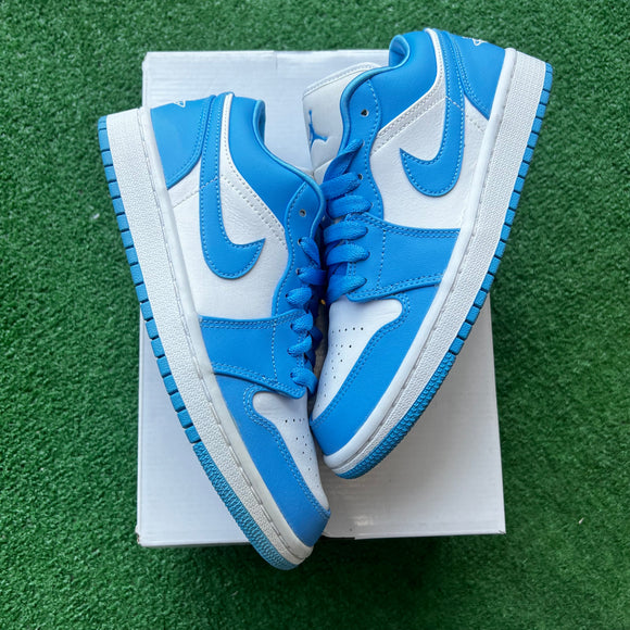 Jordan UNC Low 1s Size 7W/5.5M