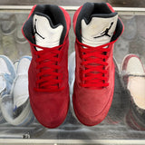 Jordan Red Suede 5s Size 11