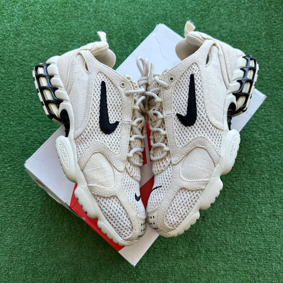 Nike Stussy Fossil Air Zoom Spiridon Cage 2 Size 11