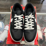 Nike Black White Low Dunk Size 10