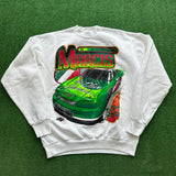 Vintage NASCAR Dave Marcis Crewneck Size XL