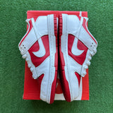 Nike Championship Red Low Dunk Size 5.5Y