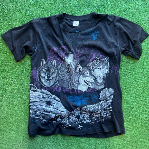 Vintage Wolf Tee Size XL (buffalo)