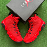 Jordan Chile Red 9s Size 6.5Y