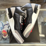 Jordan Black Cement 3s Size 10