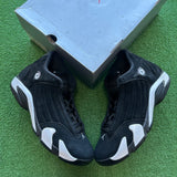 Jordan Black White 14s Size 12