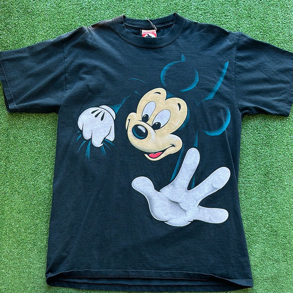 Vintage Mickey Mouse Tee Size L