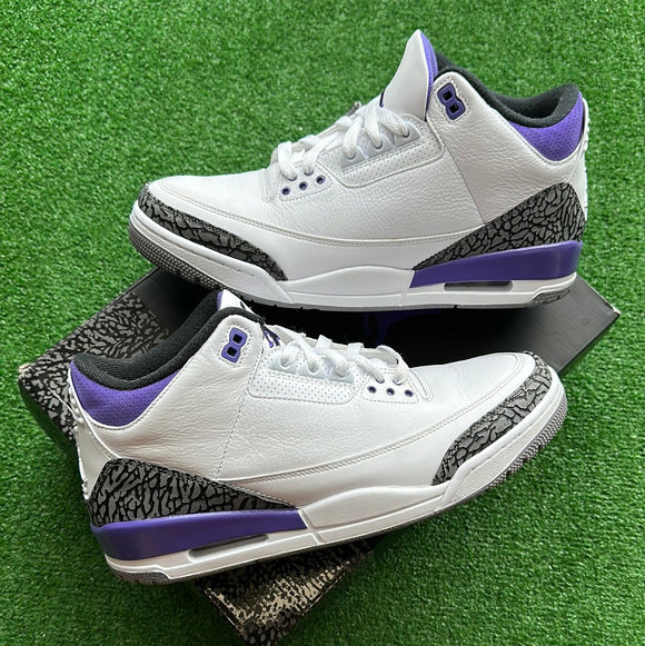 Jordan Dark Iris 3s Size 11