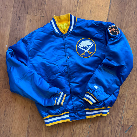 Vintage Buffalo Sabres Starter Satin Jacket Size L