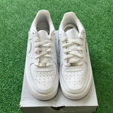 Nike White Air Force 1s Size 6Y. $40