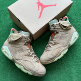 Jordan Travis Scott British Khaki 6s Size 13