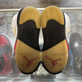 Jordan Fire Red 5s Size 8