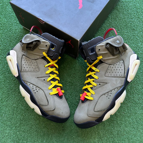 Jordan Travis Scott 6s Size 12