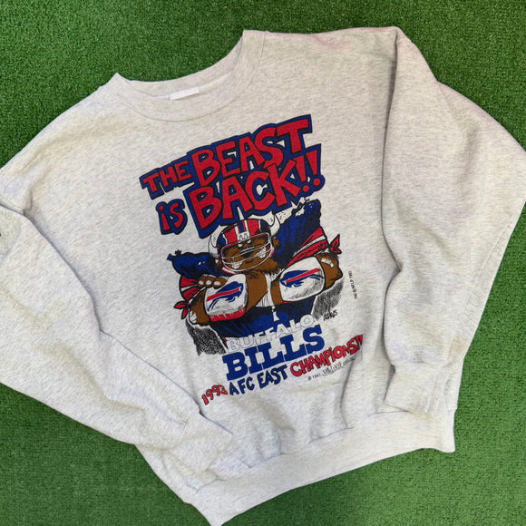Vintage Buffalo Bills Crewneck Size S