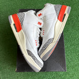 Jordan Georgia Peach 3s (Missing Insoles) Size 8.5W/7M