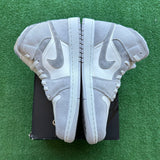 Jordan Natural Sail Grey Mid 1s Size 9