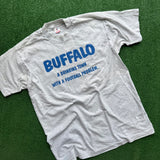 Vintage Buffalo Drinking Tee Size L