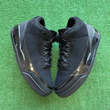 Jordan Black Cat 3s Size 10